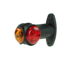 Maypole MP7726B LED Straight Red/White/Amber Rubber Stalk Marker Lamp Maypole MP7726B LED Straight Red/White/Amber Rubber Stalk Marker Lamp