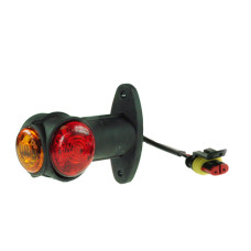 Maypole MP7726BS LED Straight Red/White/Amber Rubber Stalk Marker Lamp Maypole MP7726BS LED Straight Red/White/Amber Rubber Stalk Marker Lamp