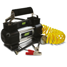Maypole MP7953 Heavy Duty 12V Metal Case Air Compressor with Analogue Gauge & LED Maypole MP7953 Heavy Duty 12V Metal Case Air Compressor with Analogue Gauge & LED