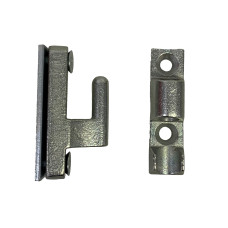 Maypole MP8152B Bolt-On Hinge and Pin Set - 12mm Dia Black Maypole MP8152B Bolt-On Hinge and Pin Set - 12mm Dia Black