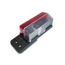 Maypole MP8195B Red/White Side Marker Lamp with Bracket Maypole MP8195B Red/White Side Marker Lamp with Bracket