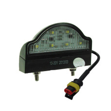 Maypole MP8227BSP LED Number Plate Lamp with Super Seal Plug Maypole MP8227BSP LED Number Plate Lamp with Super Seal Plug