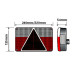 Maypole MP831BL Left Hand Rear Horizontal Lamp 4-Pin 240mm Maypole MP831BL Left Hand Rear Horizontal Lamp 4-Pin 240mm