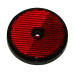 Maypole MP854B Red Round Reflector with Fixing Hole Maypole MP854B Red Round Reflector with Fixing Hole