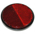 Maypole MP854SSB Round Red Reflector with Self-Adhesive Backing