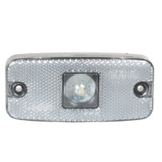 Maypole MP8576BSS LED Clear Front Marker Lamp with Reflector Maypole MP8576BSS LED Clear Front Marker Lamp with Reflector