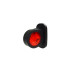 Maypole MP8715B LED White/Red Outline Marker Lamp Maypole MP8715B LED White/Red Outline Marker Lamp