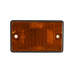 Maypole MP8723SSB Amber Reflector Self Adhesive with Fixing Holes