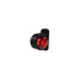 Maypole MP8761B Red/White Low Outline Marker Lamp