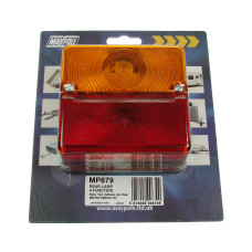 Maypole MP879B Square Rear Combination Lamp with Bulbs Maypole MP879B Square Rear Combination Lamp with Bulbs