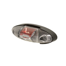 Maypole MP8981B Red/White LED Front/Rear End Outline Marker Lamp IP68 Maypole MP8981B Red/White LED Front/Rear End Outline Marker Lamp IP68