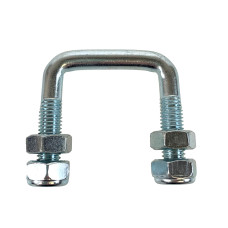 Maypole MP91015B M10 U-Bolt with Nyloc & Plain Nuts Black Maypole MP91015B M10 U-Bolt with Nyloc & Plain Nuts Black