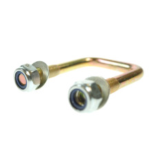 Maypole MP910B U Bolt with Nyloc Nuts & Washers High Tensile Black Maypole MP910B U Bolt with Nyloc Nuts & Washers High Tensile Black