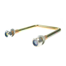 Maypole MP922B U Bolt with Nyloc Nuts & Washers High Tensile Black Maypole MP922B U Bolt with Nyloc Nuts & Washers High Tensile Black