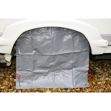 Maypole MP93665 Caravan Wheel Cover & Pegs Grey