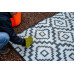 Maypole MP94518 Aztec Deluxe Grey Leisure Carpet 1.2m x 1.8m