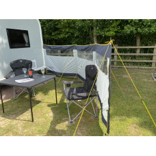 Maypole MP9524 3 Panel Poled Leisure Windbreak