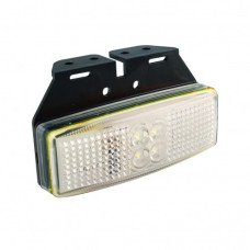 Maypole MPL1491WM White Front LED Marker Lamp with Bracket Maypole MPL1491WM White Front LED Marker Lamp with Bracket