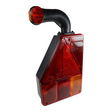 Aspock P24405100 Earpoint 1 Rear Fog Lamp 5-Pin Bulb Left Hand