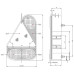 Aspock P24471000 Earpoint 3 Rear Light 5 Pin LH 12V UK Spec