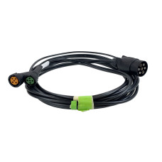 Aspock P58102278 Harness 4m 12N 7 Pin Plug to 2x 5 Pin