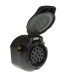 Maypole MP129 13 Pin Euro Socket with Gasket Back