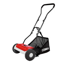 Cobra 15" Hand Lawnmower and Grass Collector