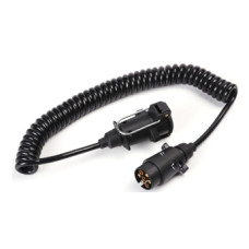 Cable Trailer Extension M/F 7Pin Curly 3.5M