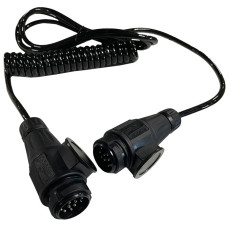 Cable Trailer Extension Plastic Curly & Straight