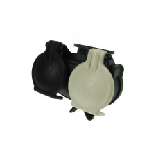 13 pin to twin electric adapter