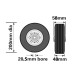 200mm Steel Wheel For Jockey Wheels