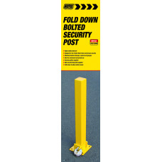 Fold Down Security Post Fixed With Bolts